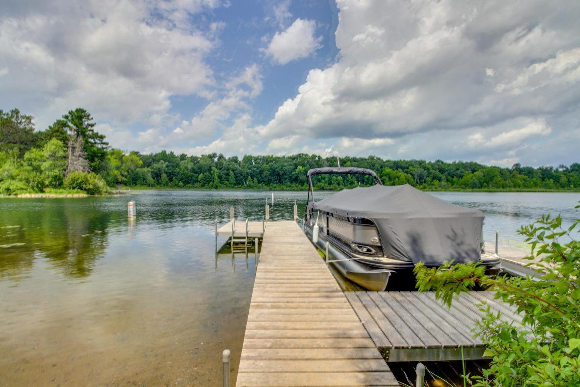 Beautiful Breezy Point Home With Beach And Dock! Pequot Lakes Kültér fotó